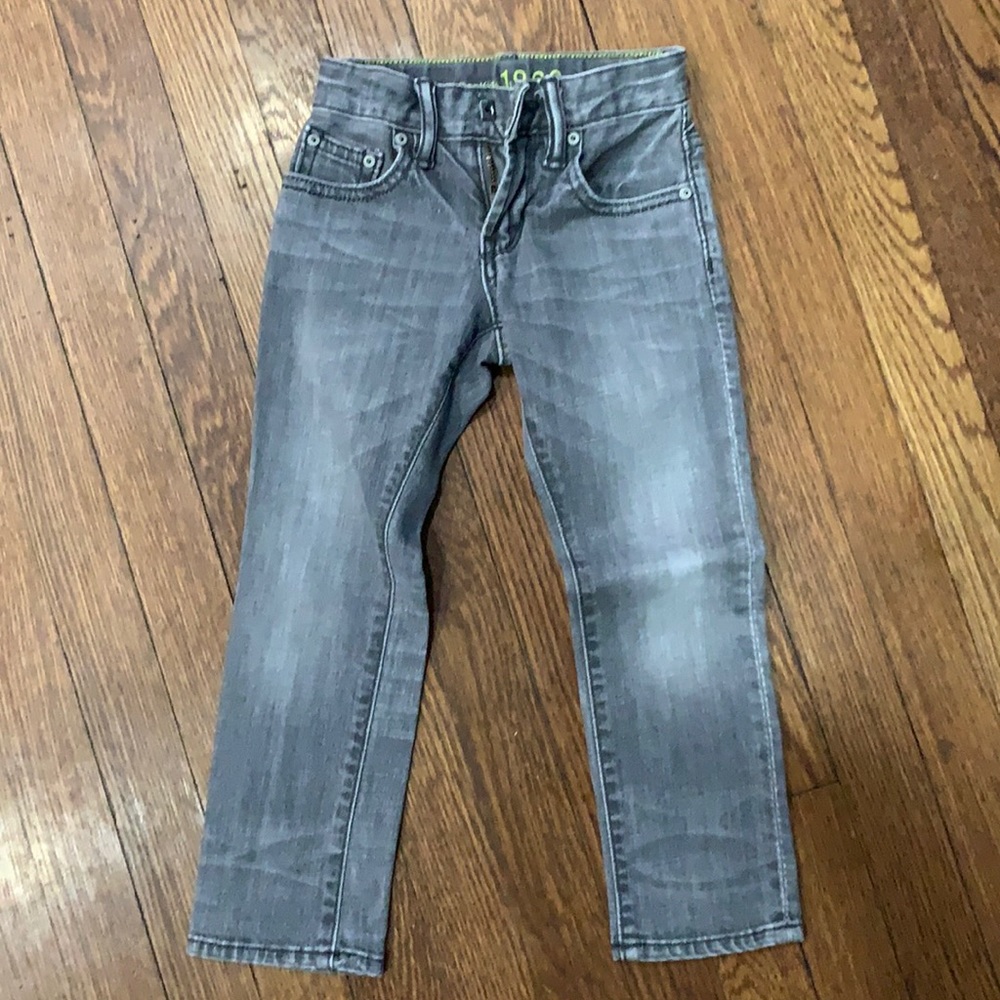 GAP Kids 1969 Straight Grey Jeans- Size 5 Slim